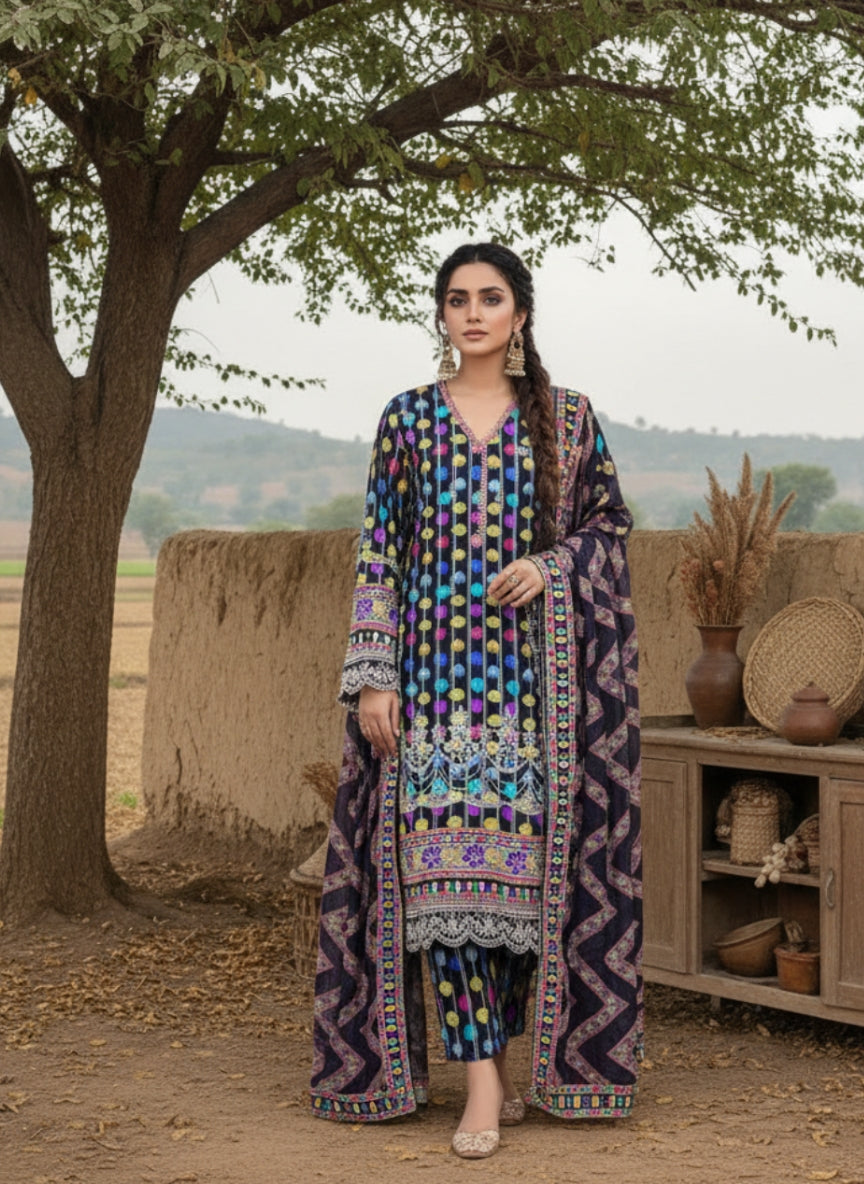 Summer Lawan print dress 8 sale